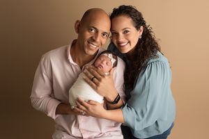 newborn family
