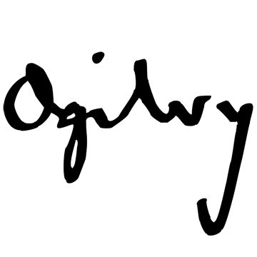 Ogilvy signature logo in cursive black handwritten style.