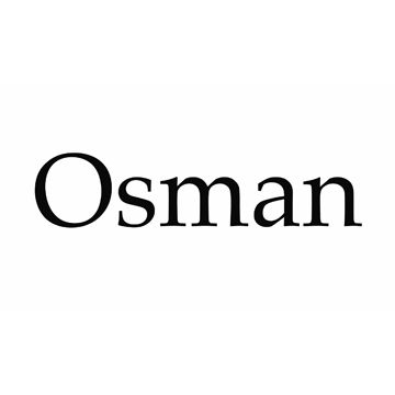 Osman fashion brand name in classic serif font.