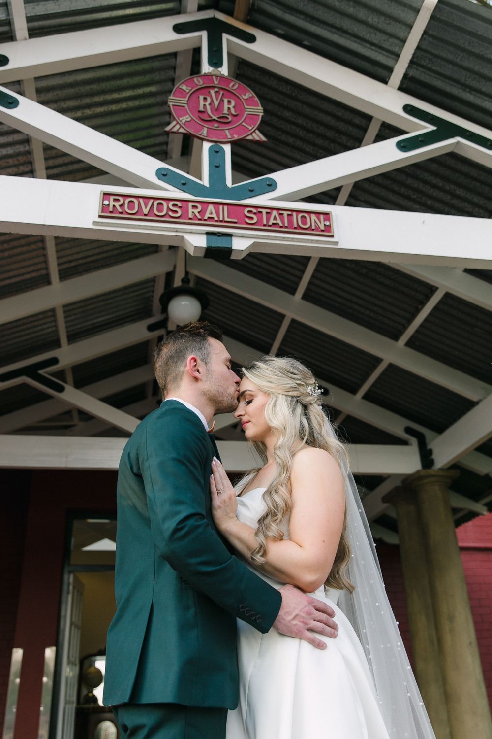 Bride and Groom at The Rovos Rail, Pretoria