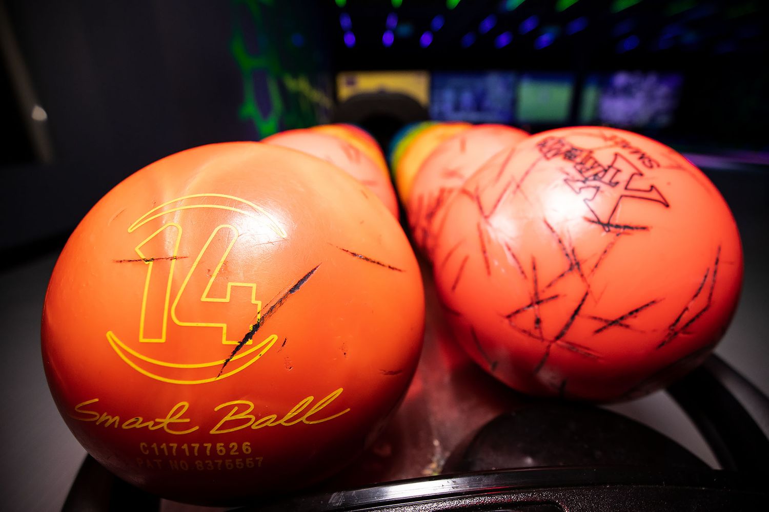 Bowling Balls at Andretti Indoor Karting & Games