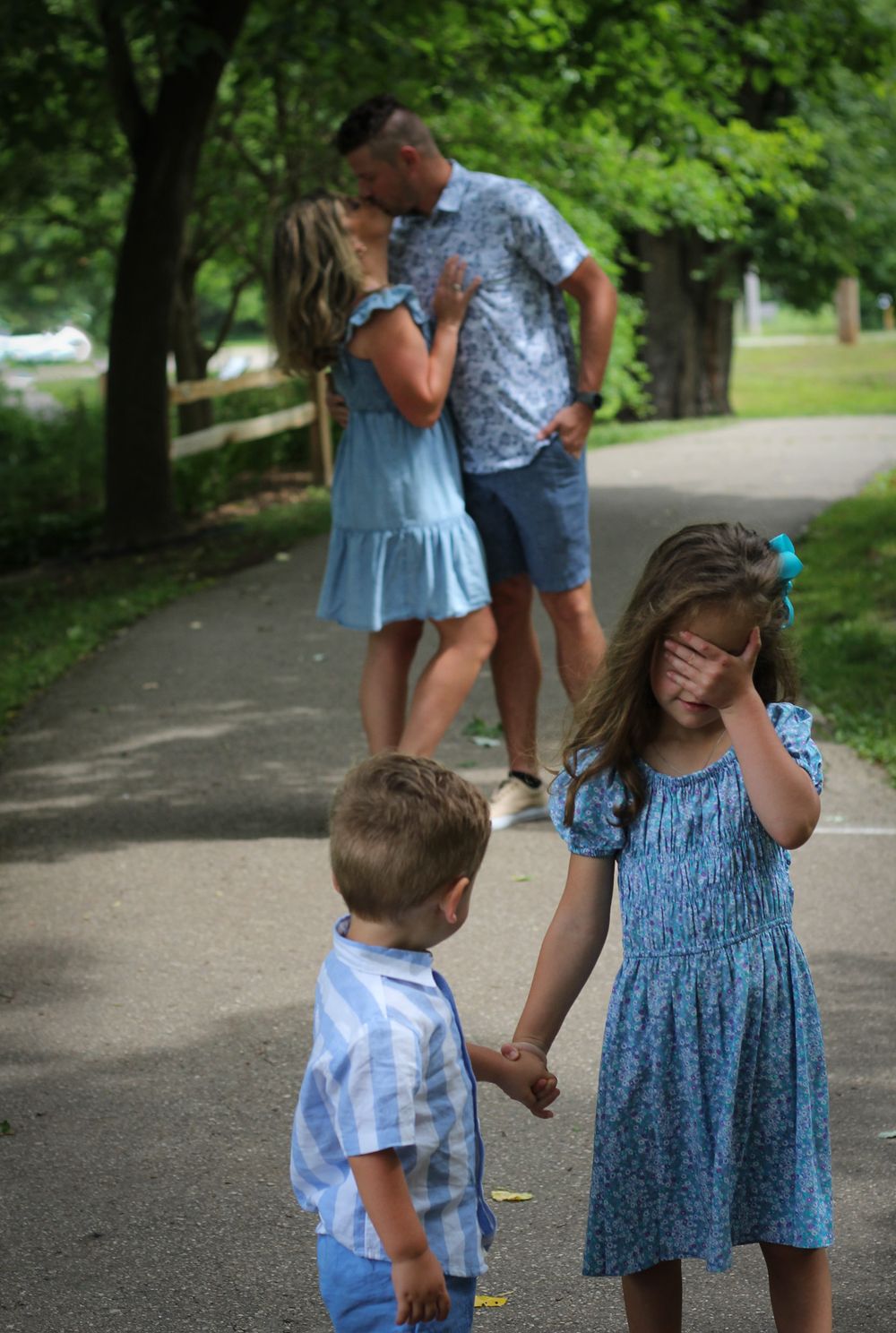 spring family photo session