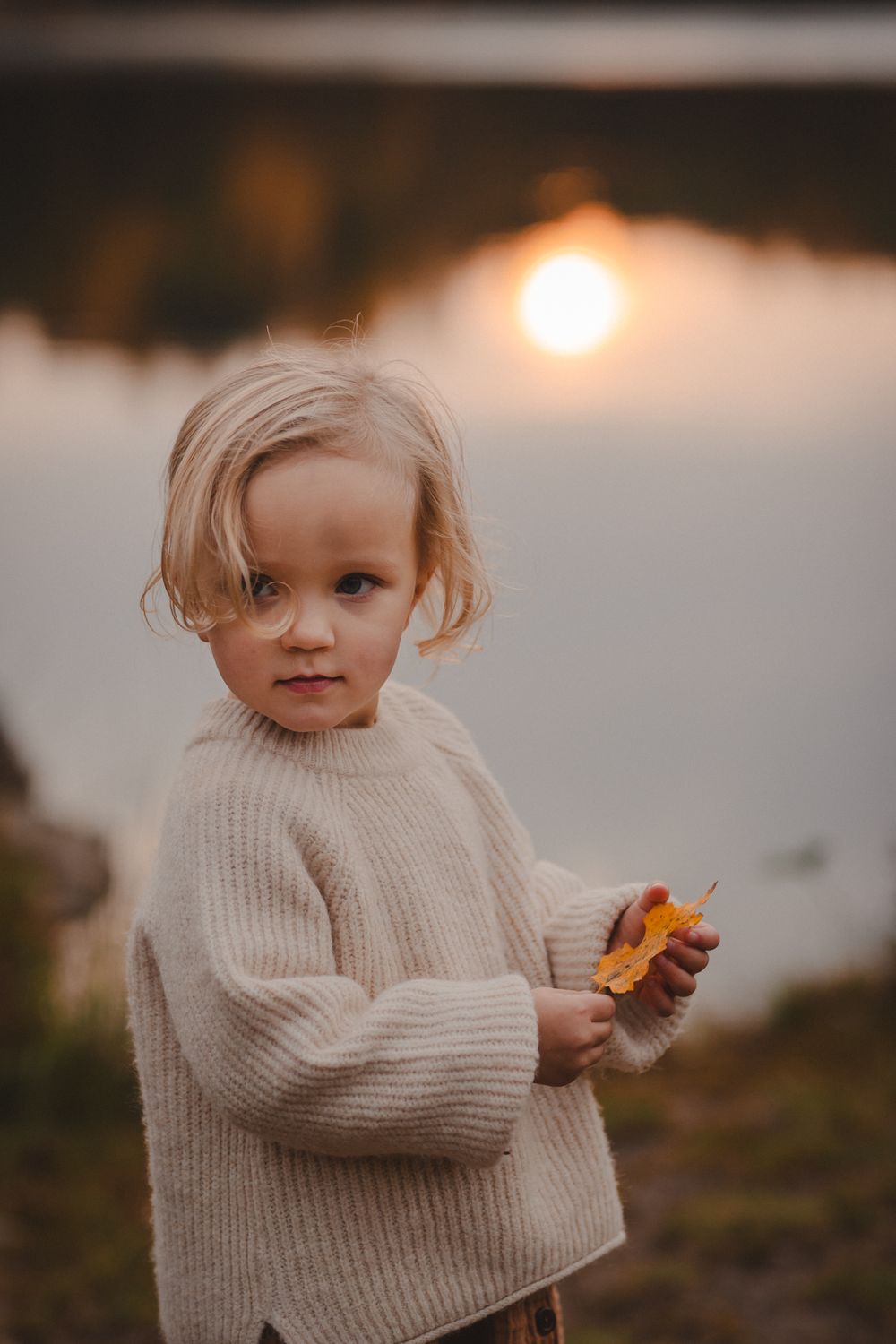 ruska auringonlasku kuvaus