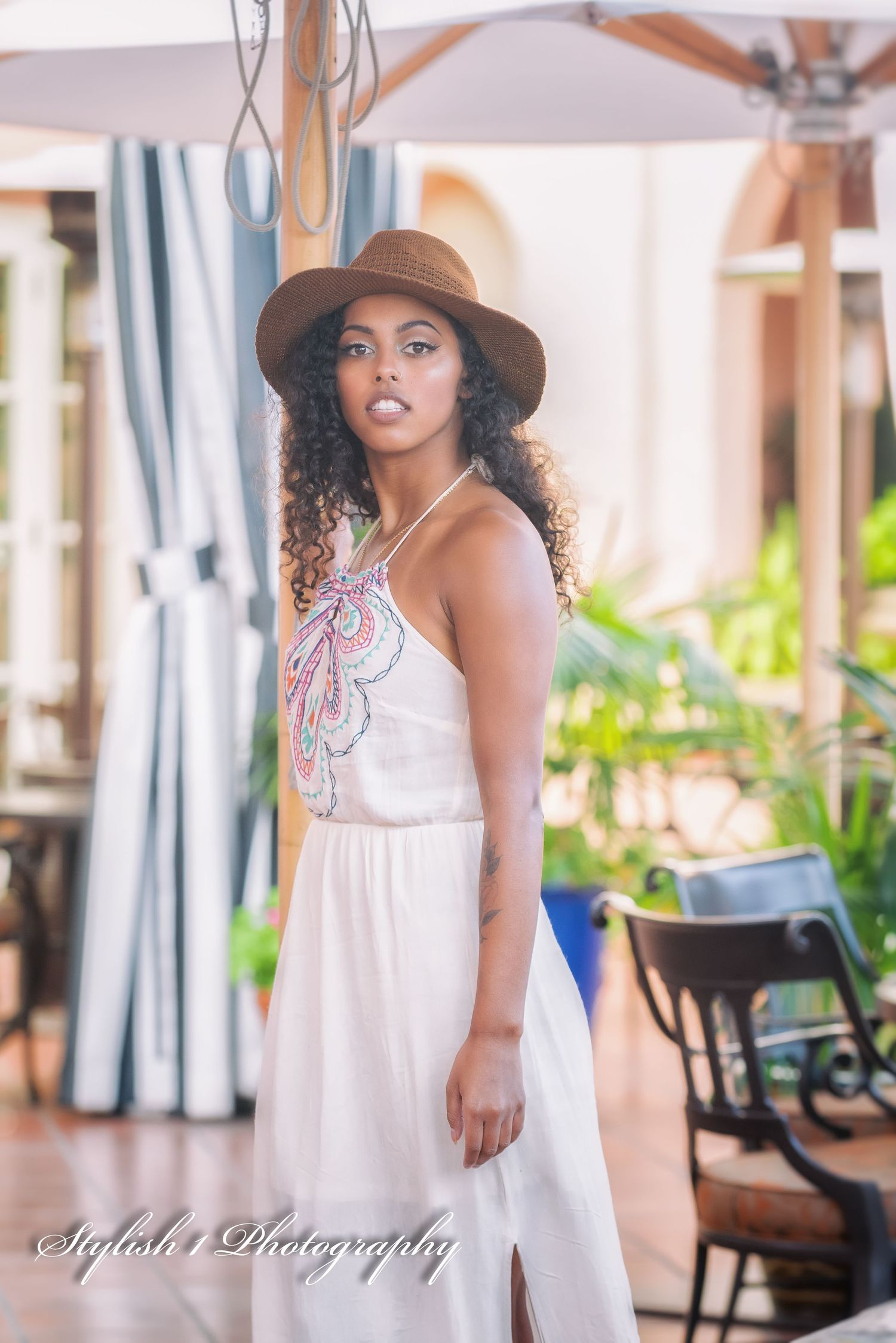 Professional photo of Nalei'a in La Jolla for modeling session