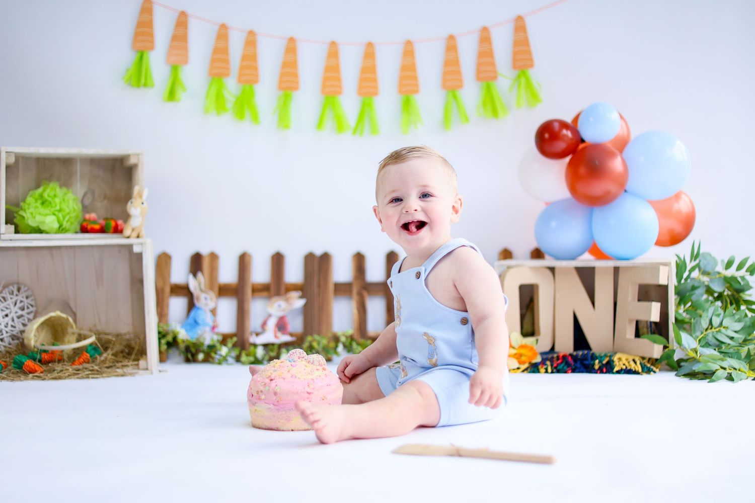 Birthday Cake Smash Photographer in Poole
