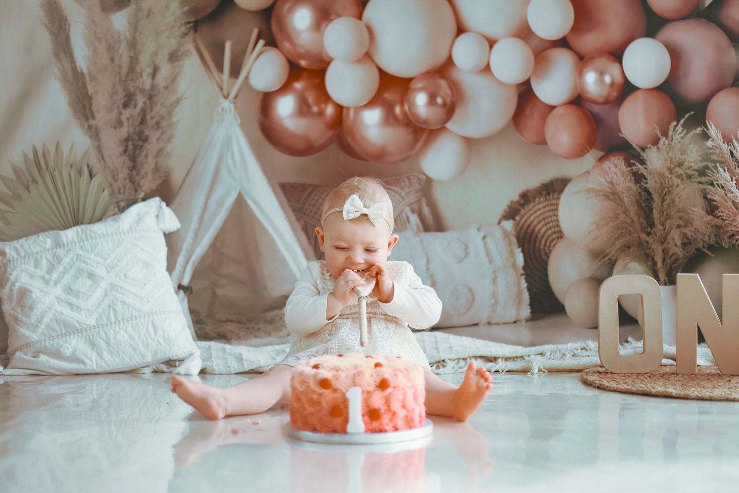 Birthday Cake Smash Photographer in Poole