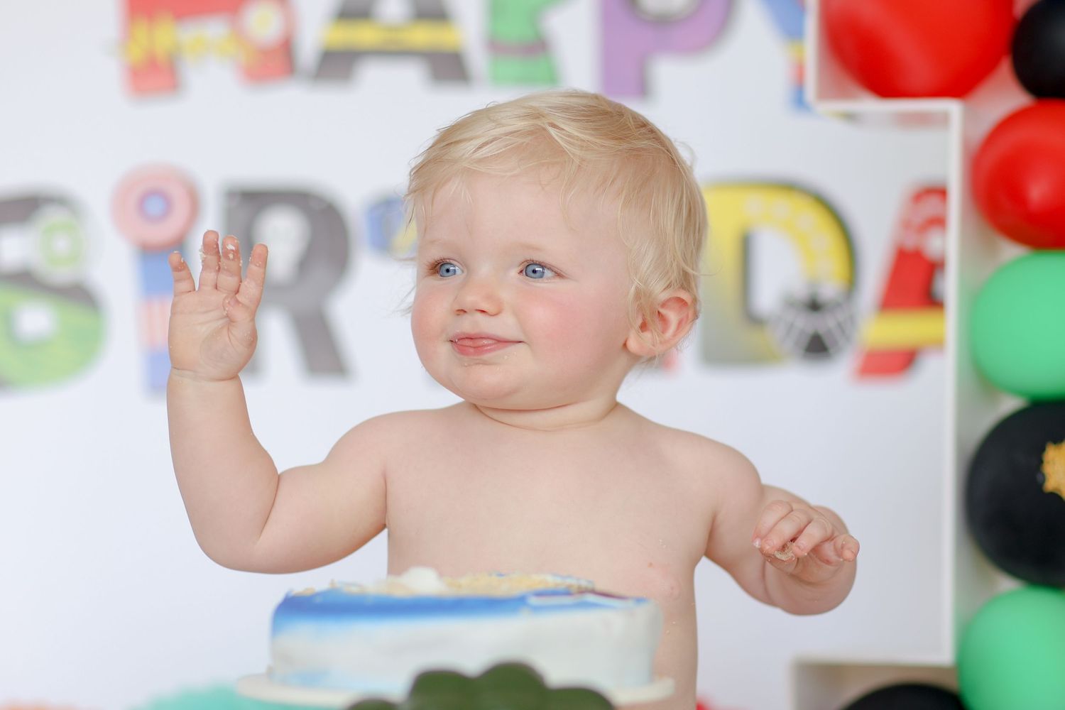 Marvel Cake Photographer in Poole and Bournemouth