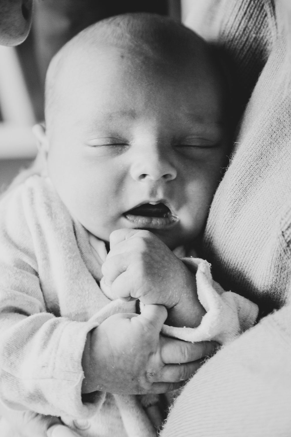 Lifestyle newborn photography