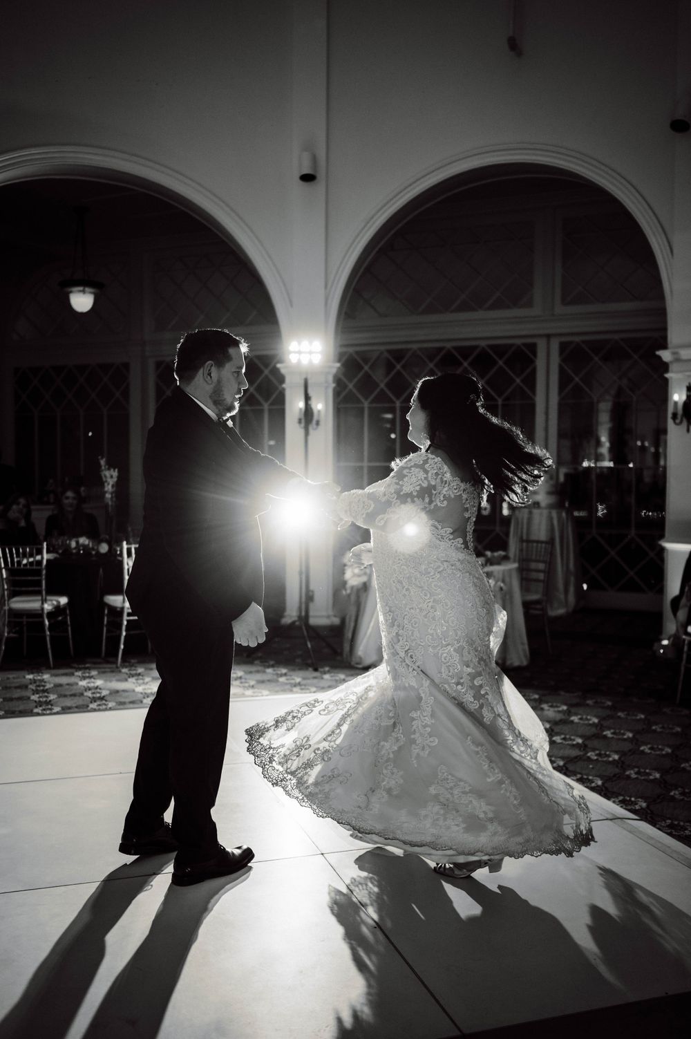 Fountain of Youth and Flagler College wedding in St. Augustine, Florida.