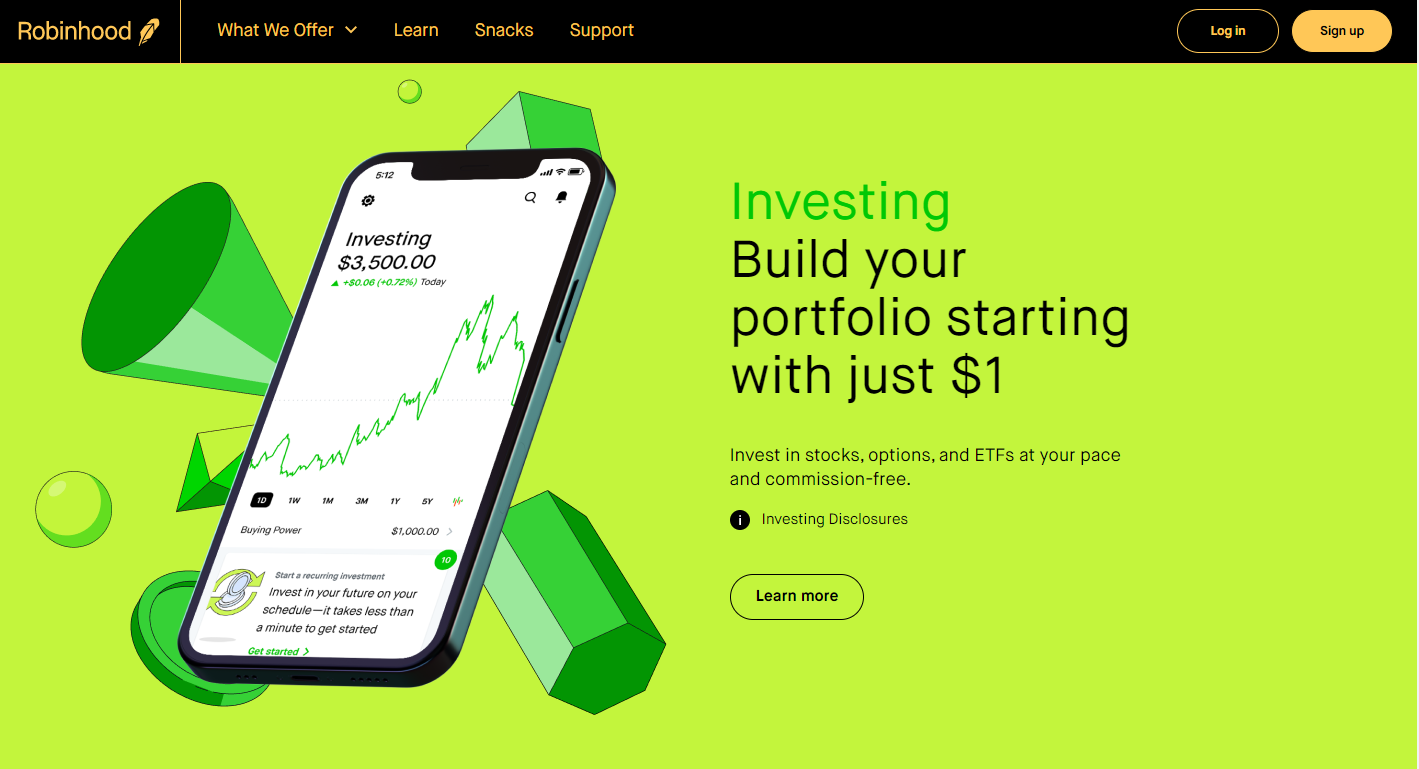 robinhood my account