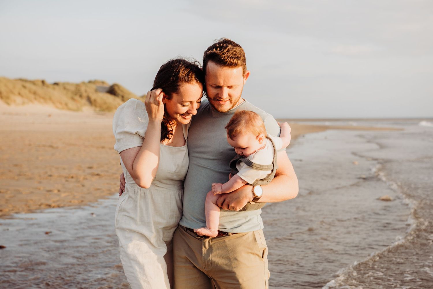 Family beach session in Pembrokeshire