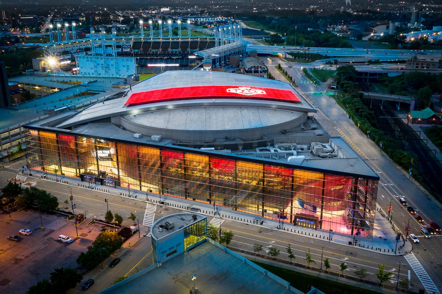 Architectural Photo of sports arena by Studio 66
