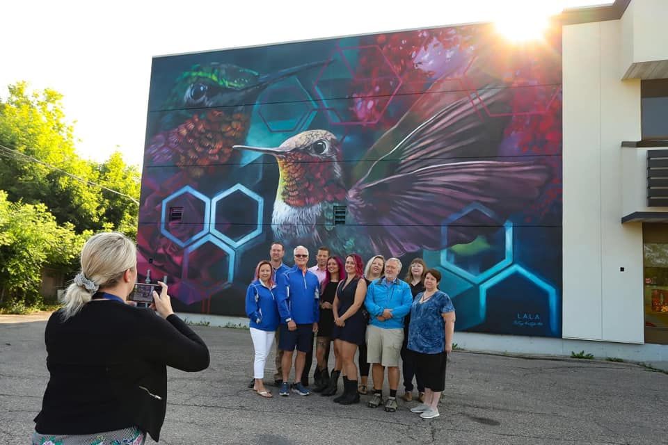 Allied Arts Gallery of Spruce Grove, Mural