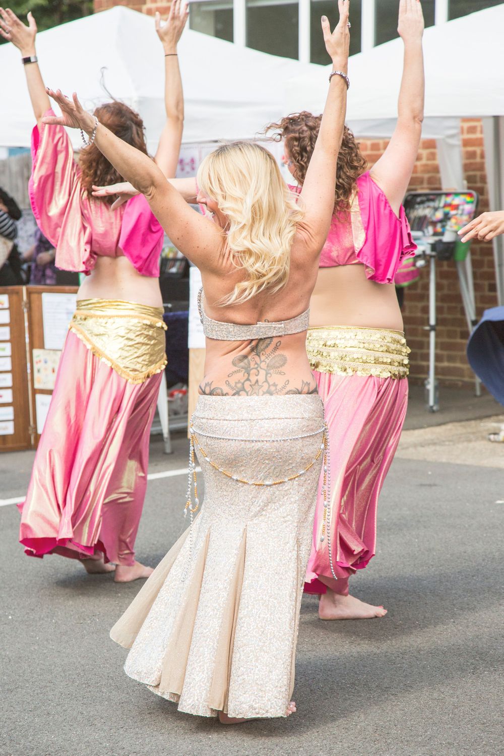 Bellydancer performance