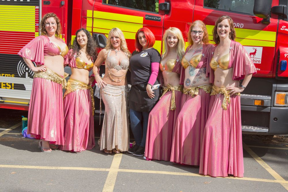 Belly dancers and fireman Hertfordshire