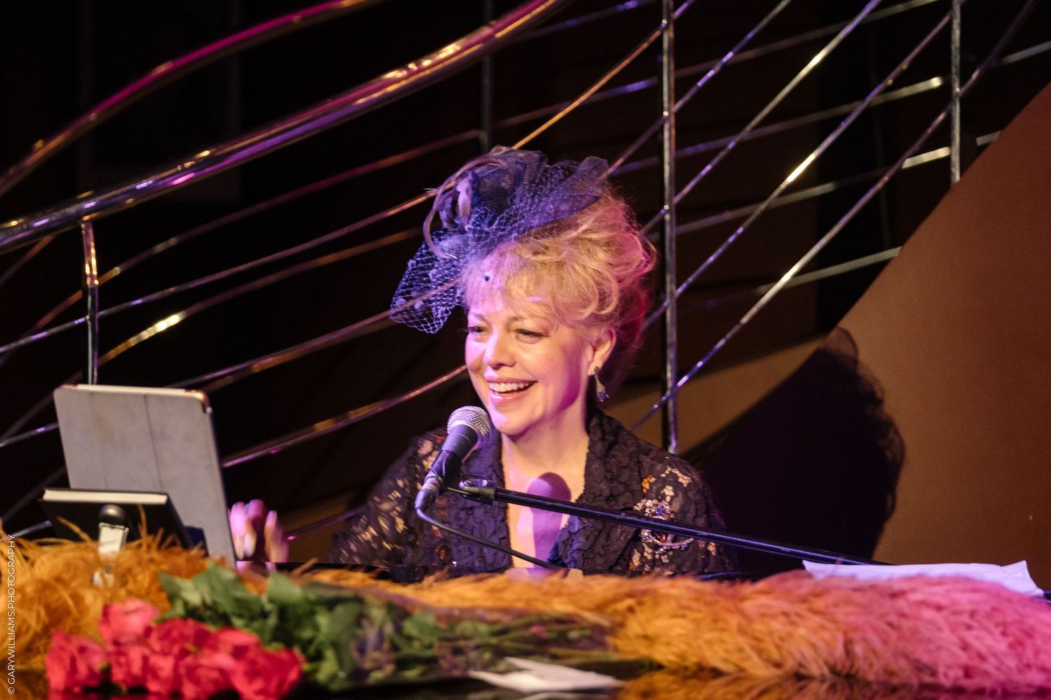 KT Sullivan performing at The Pheasantry In London.