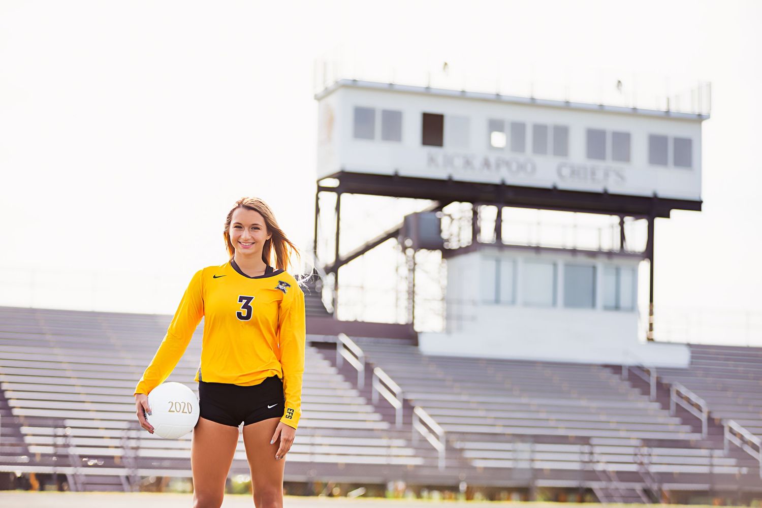 senior sports portrait