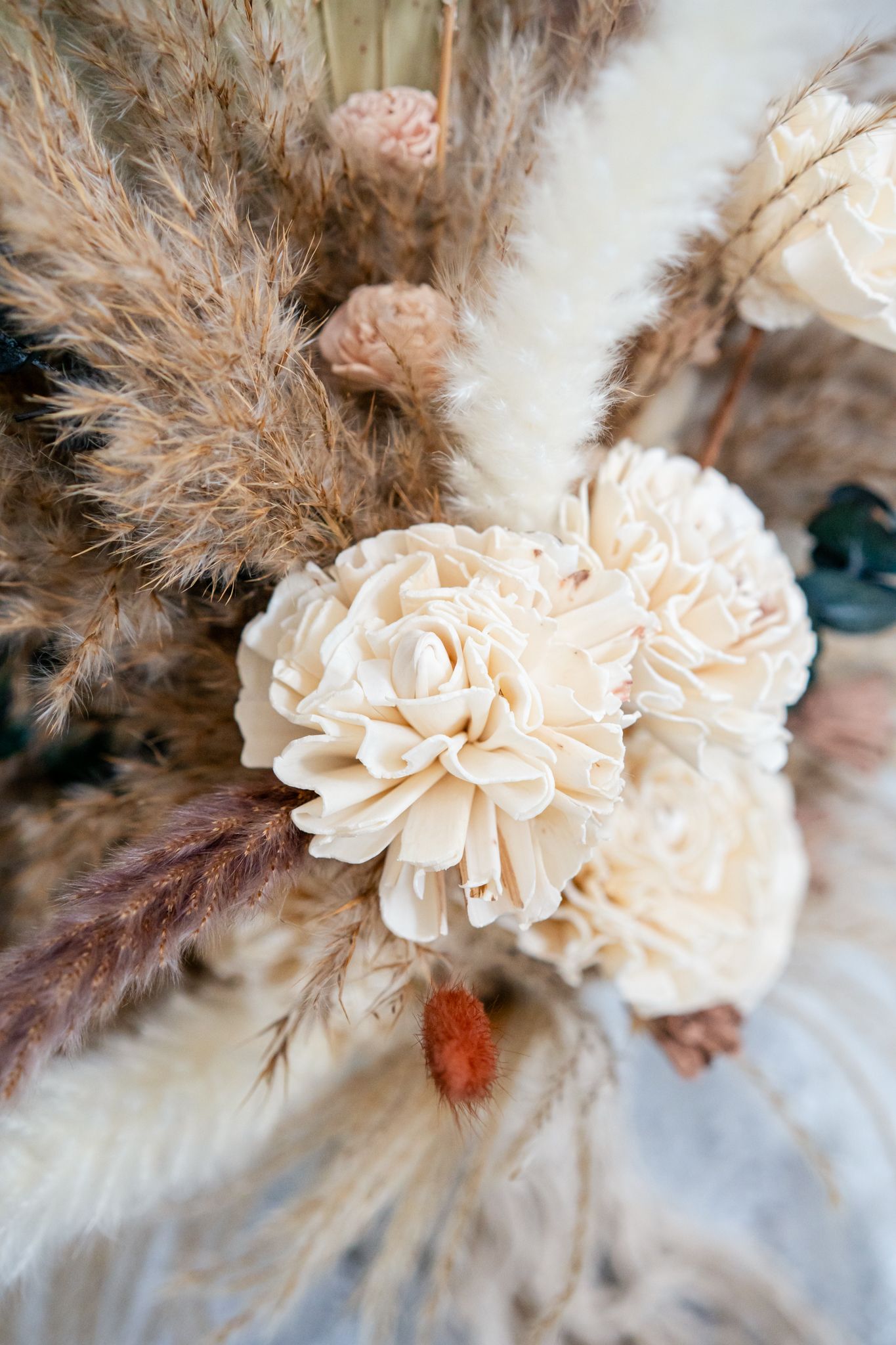 bohemian style bridal bouquet