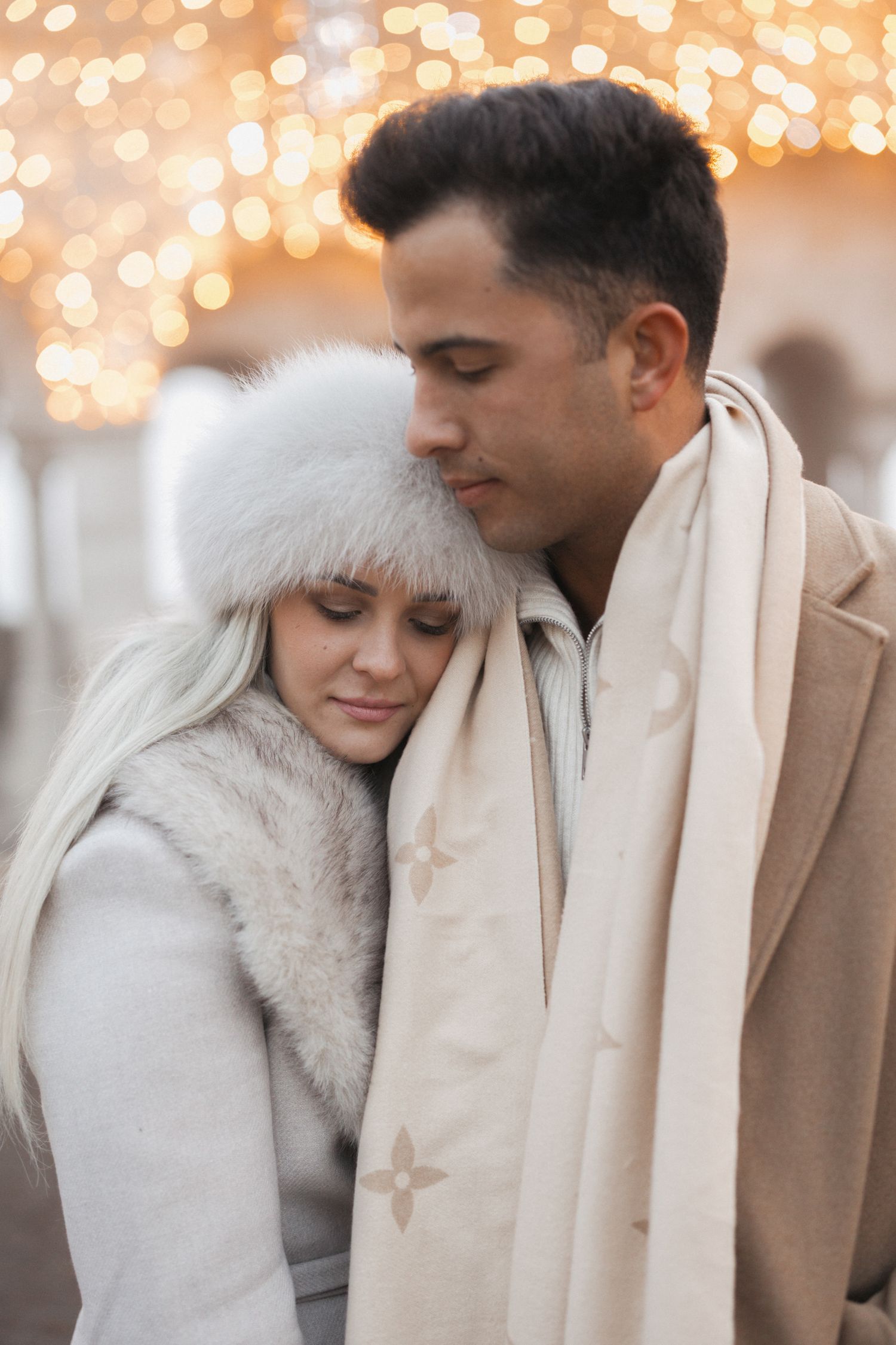 engagement photoshoot at Budapest Fisherman's Bastion with Budapest Photographer