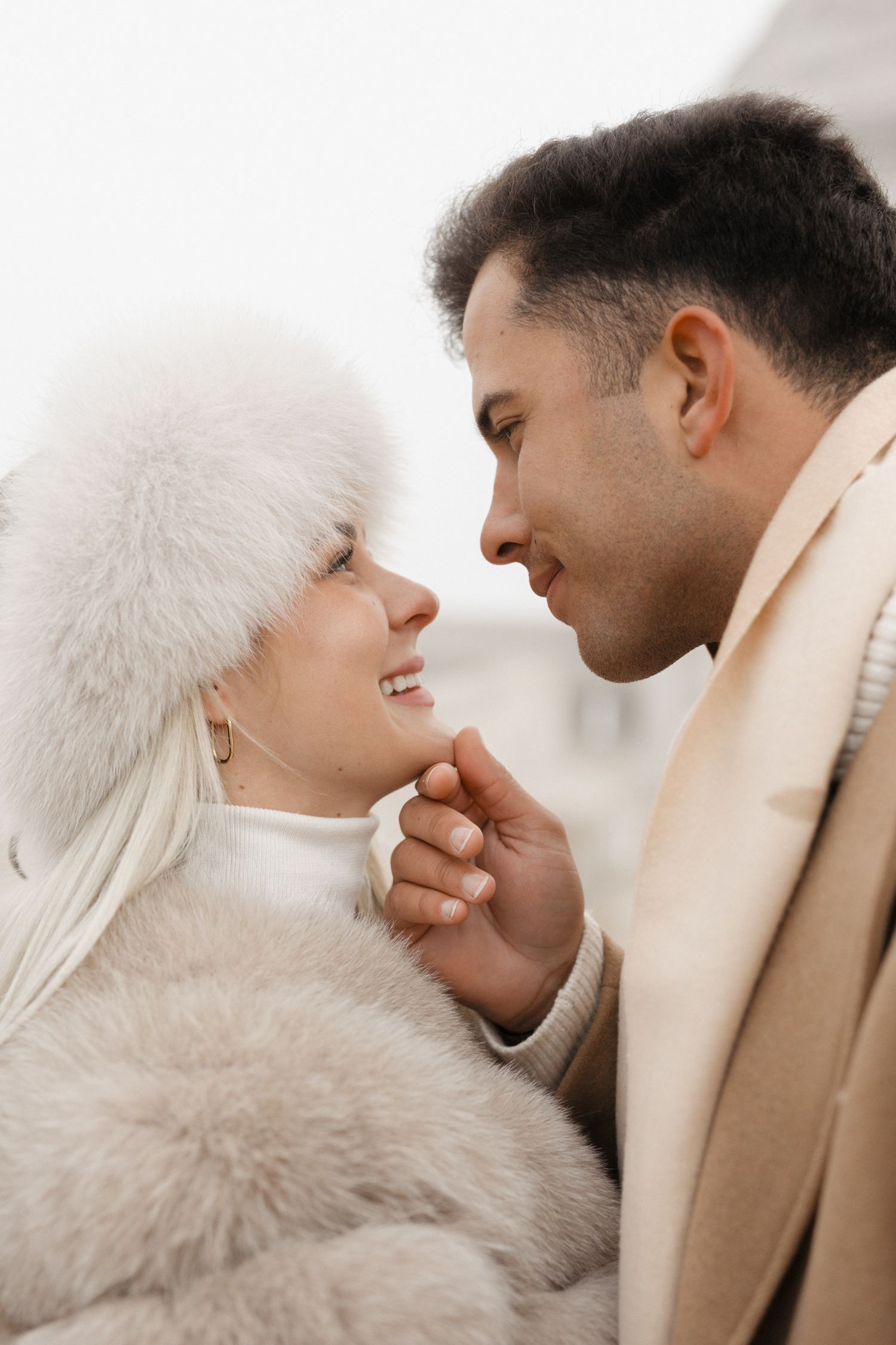 engagement photoshoot at Budapest Fisherman's Bastion with Budapest Photographer