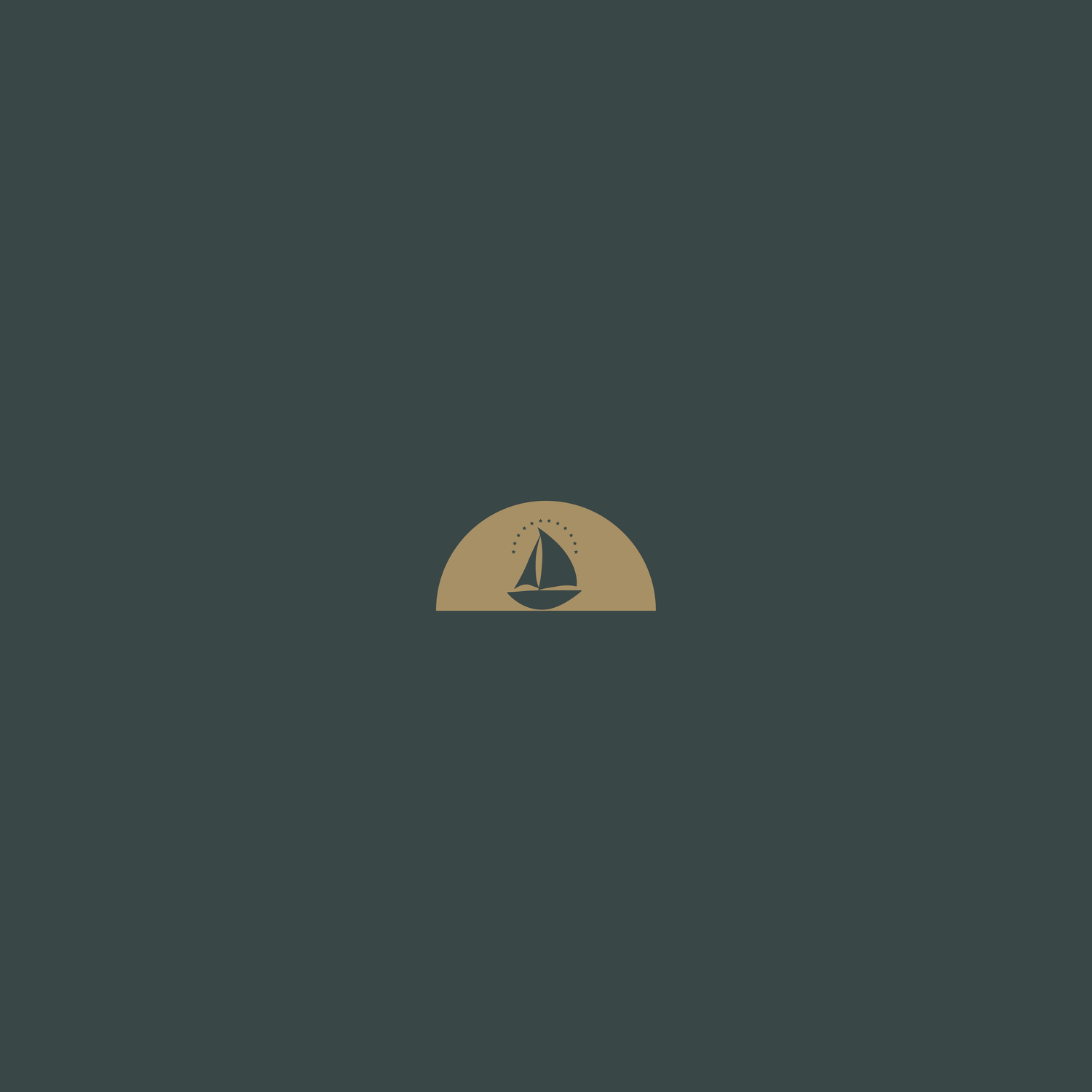 Sail by the stars graphic design
