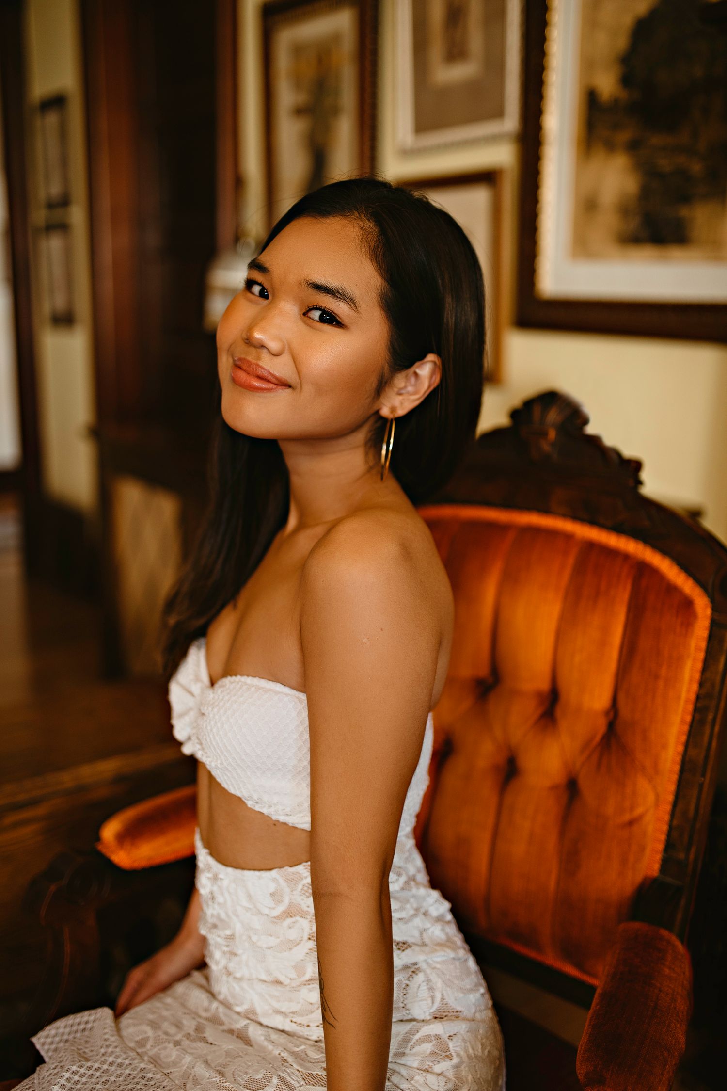 Summer Studio Portrait in Roseville