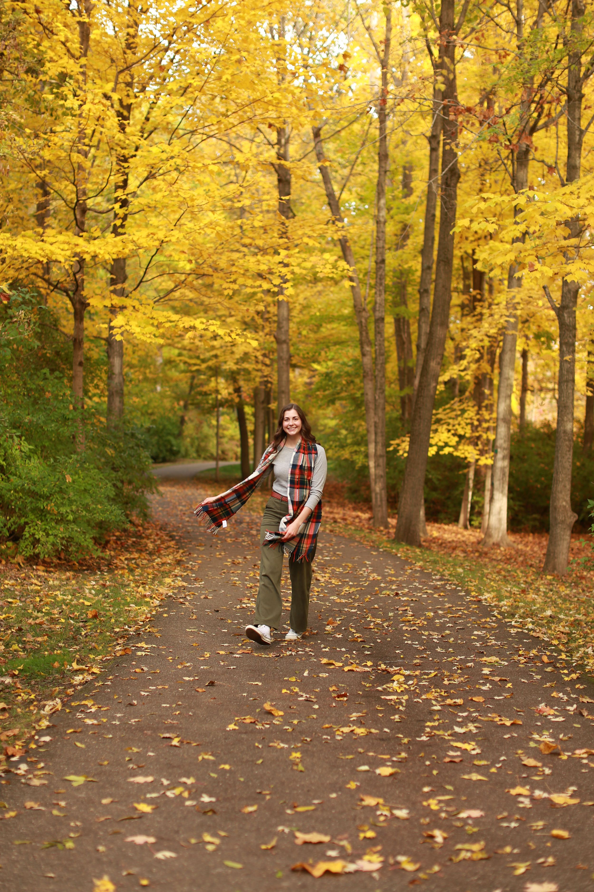 Fall Senior Pictures, Flushing High School
