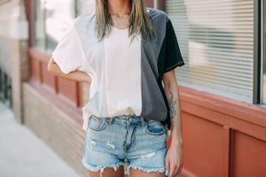 detail shot of shirt