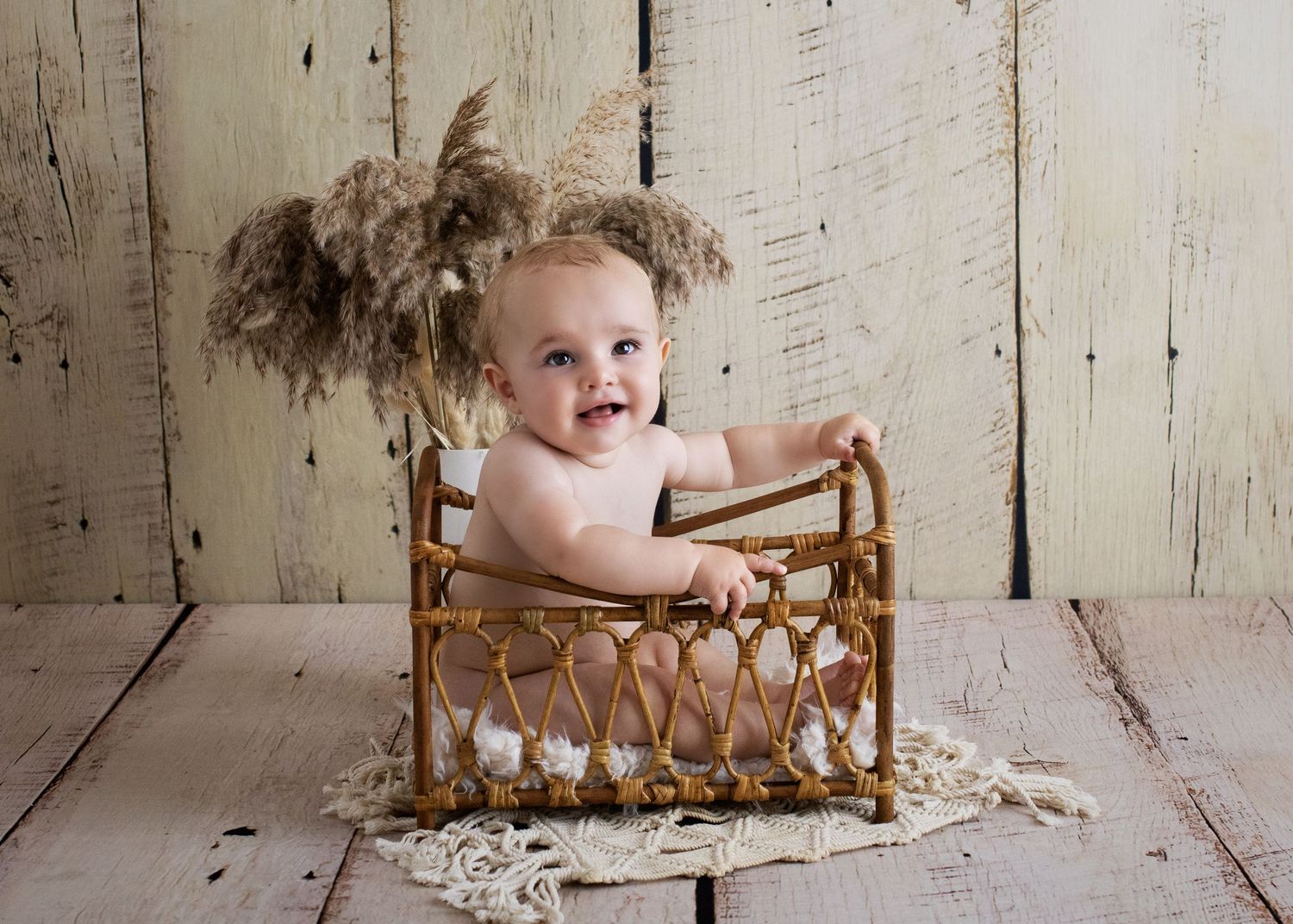 Sitter Milestone Photograph