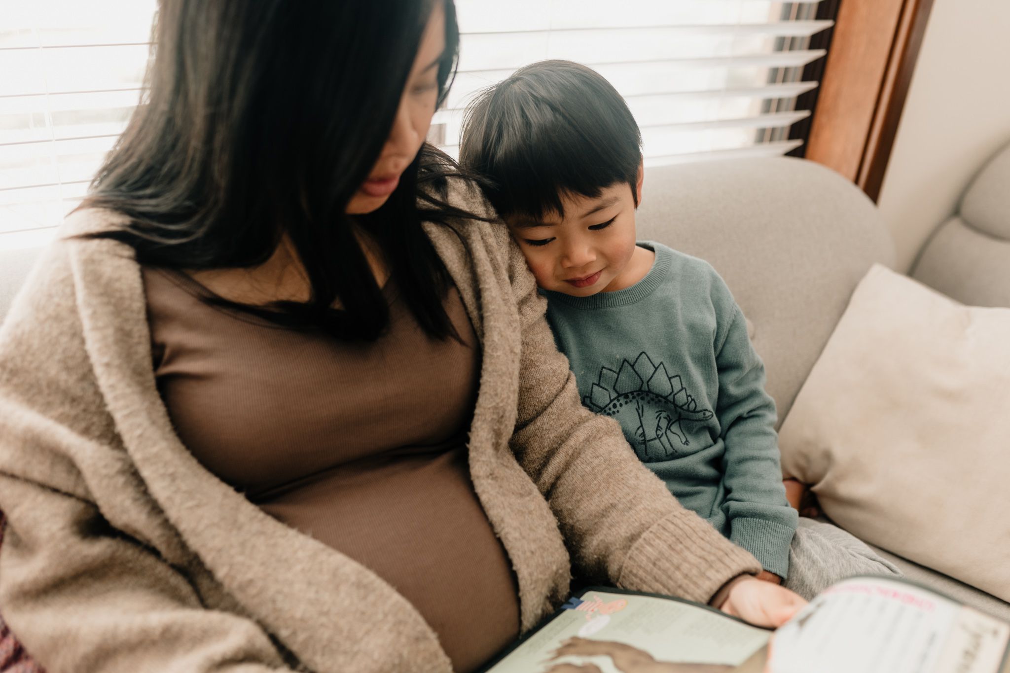 Mother and Son and pregnancy