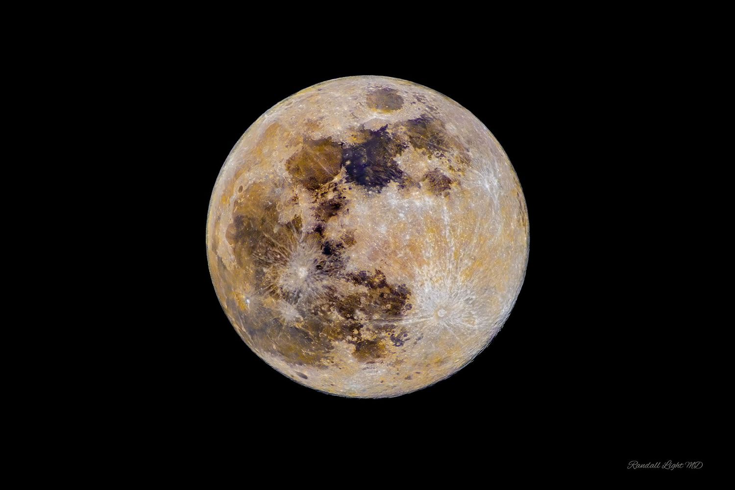 THE MOON IN COLOR