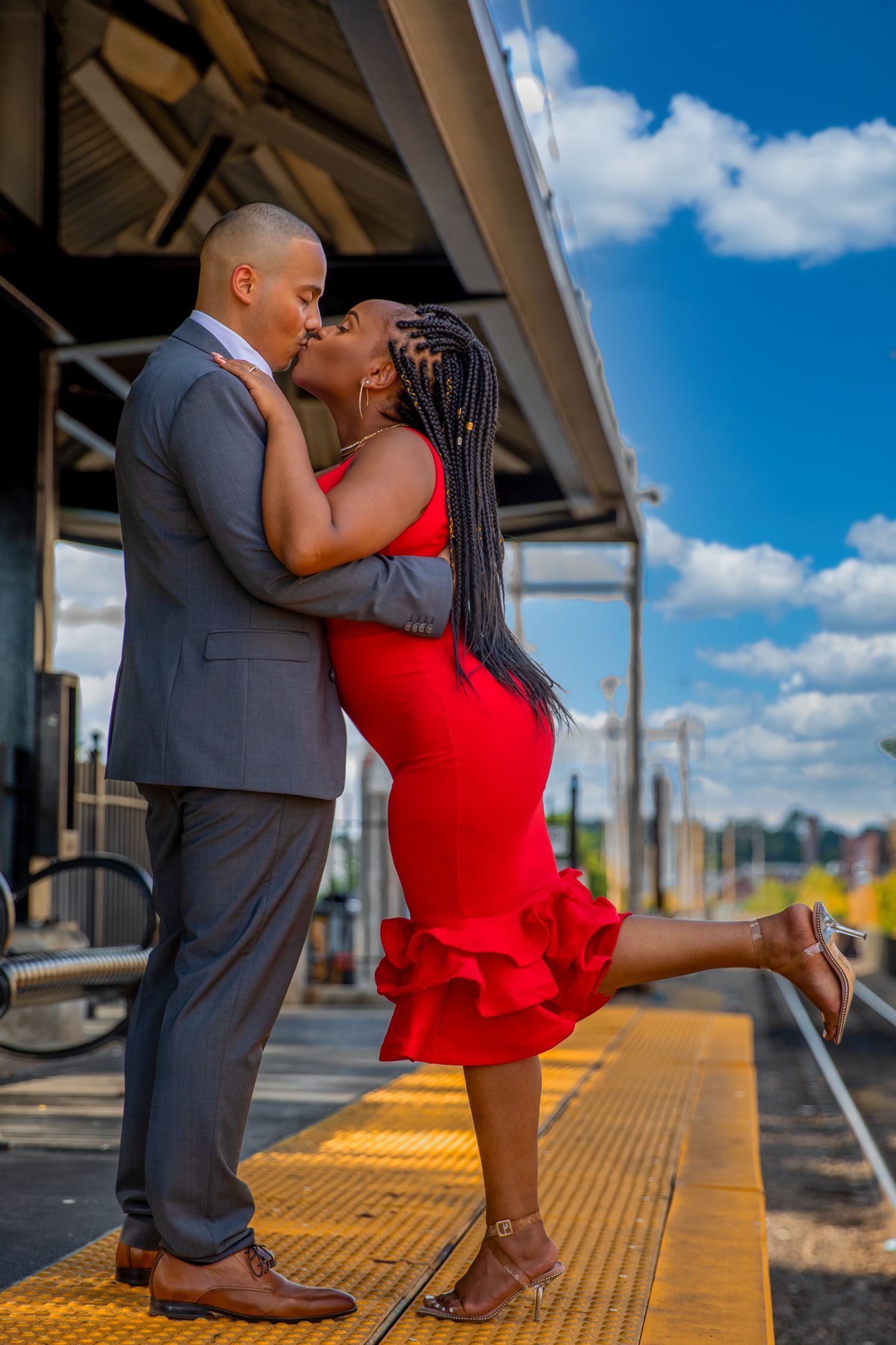Engagement Photography Session, Downtown Haverhill, MA Jenn Mcgee Photography