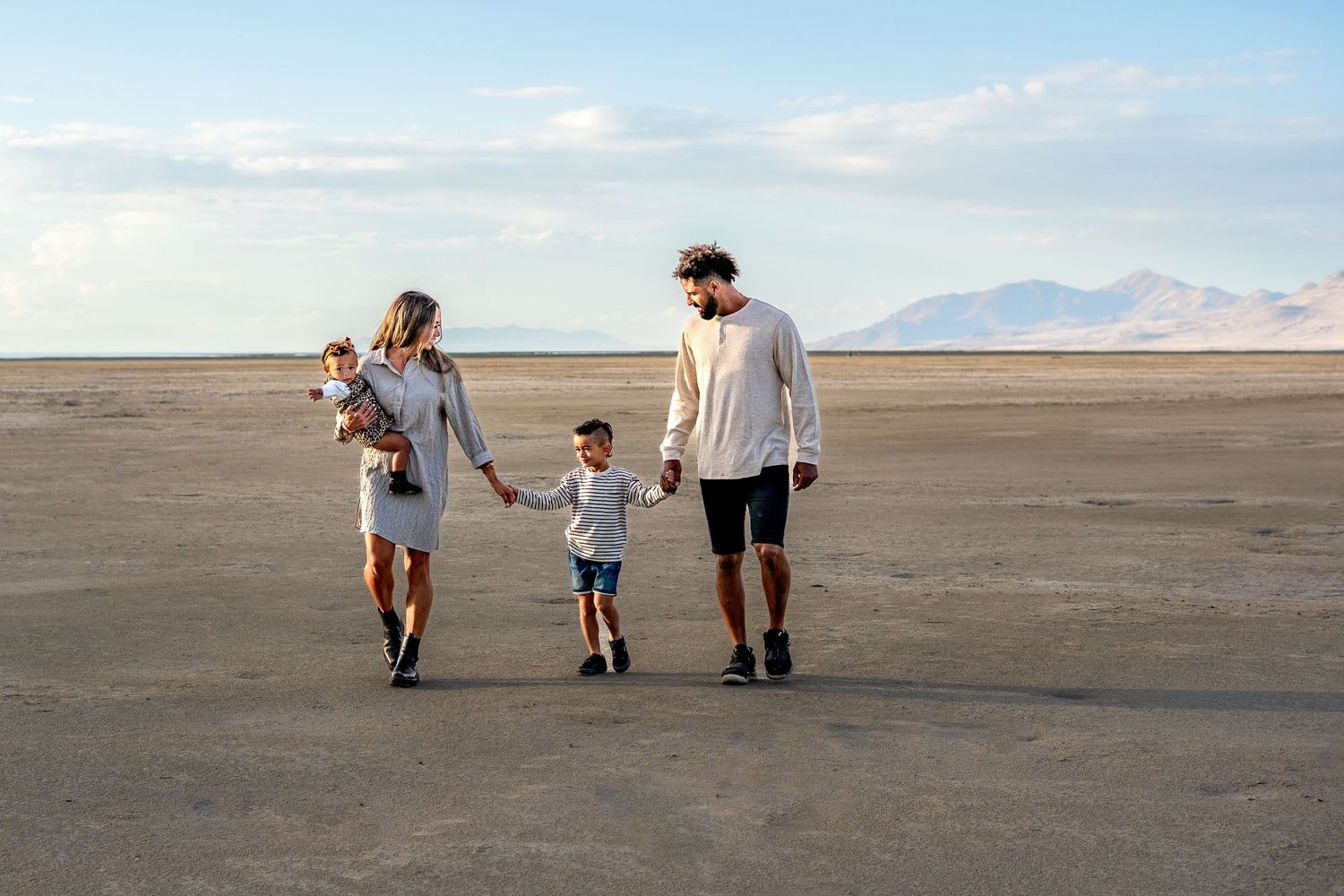 mixed-race family lifsteyle photo