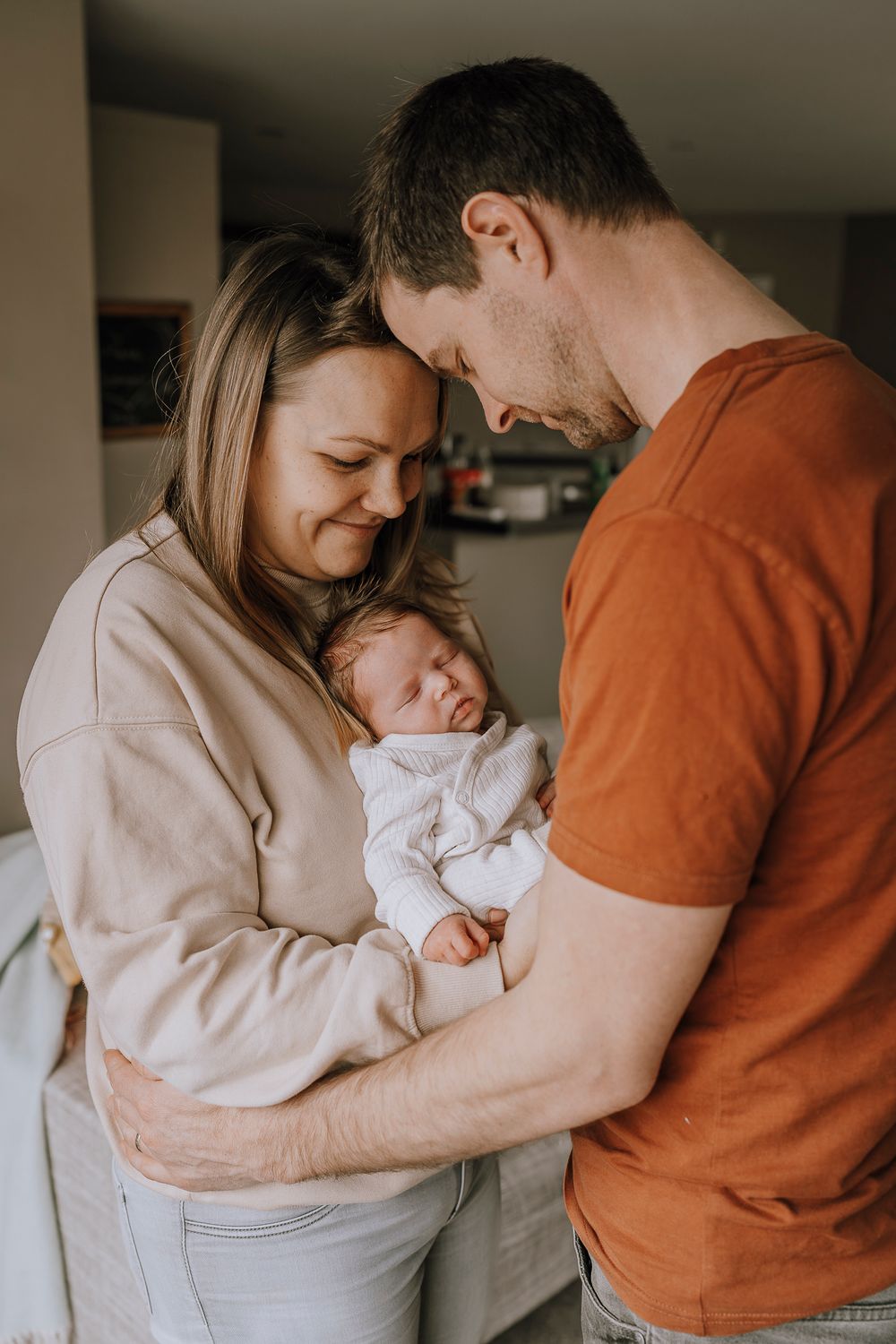 Lifestyle newborn photography Christchurch