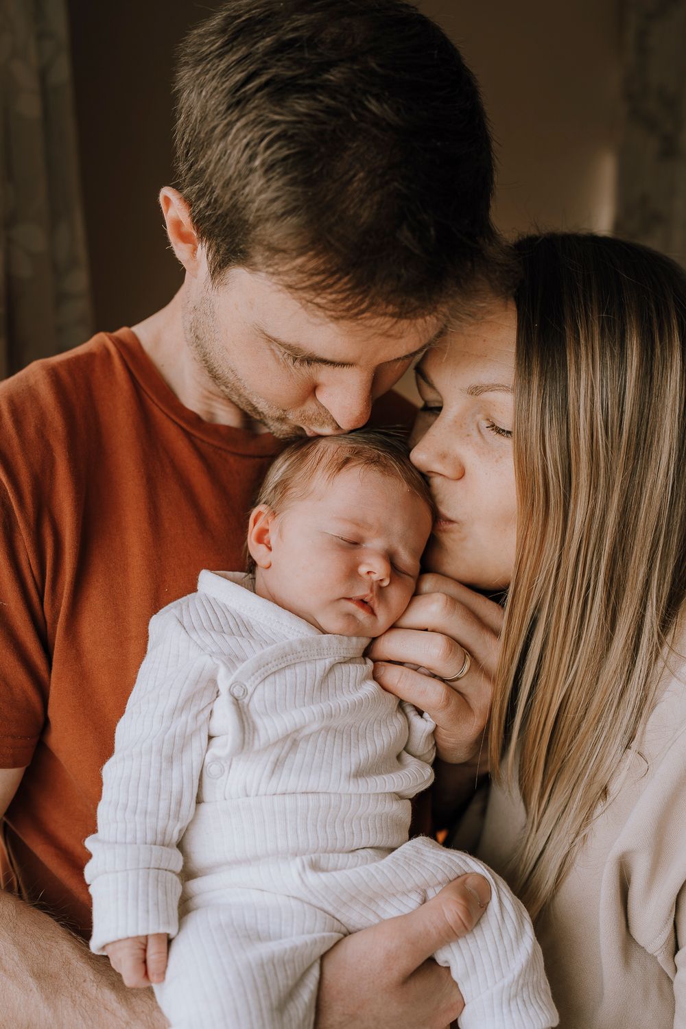 Lifestyle newborn photography Christchurch