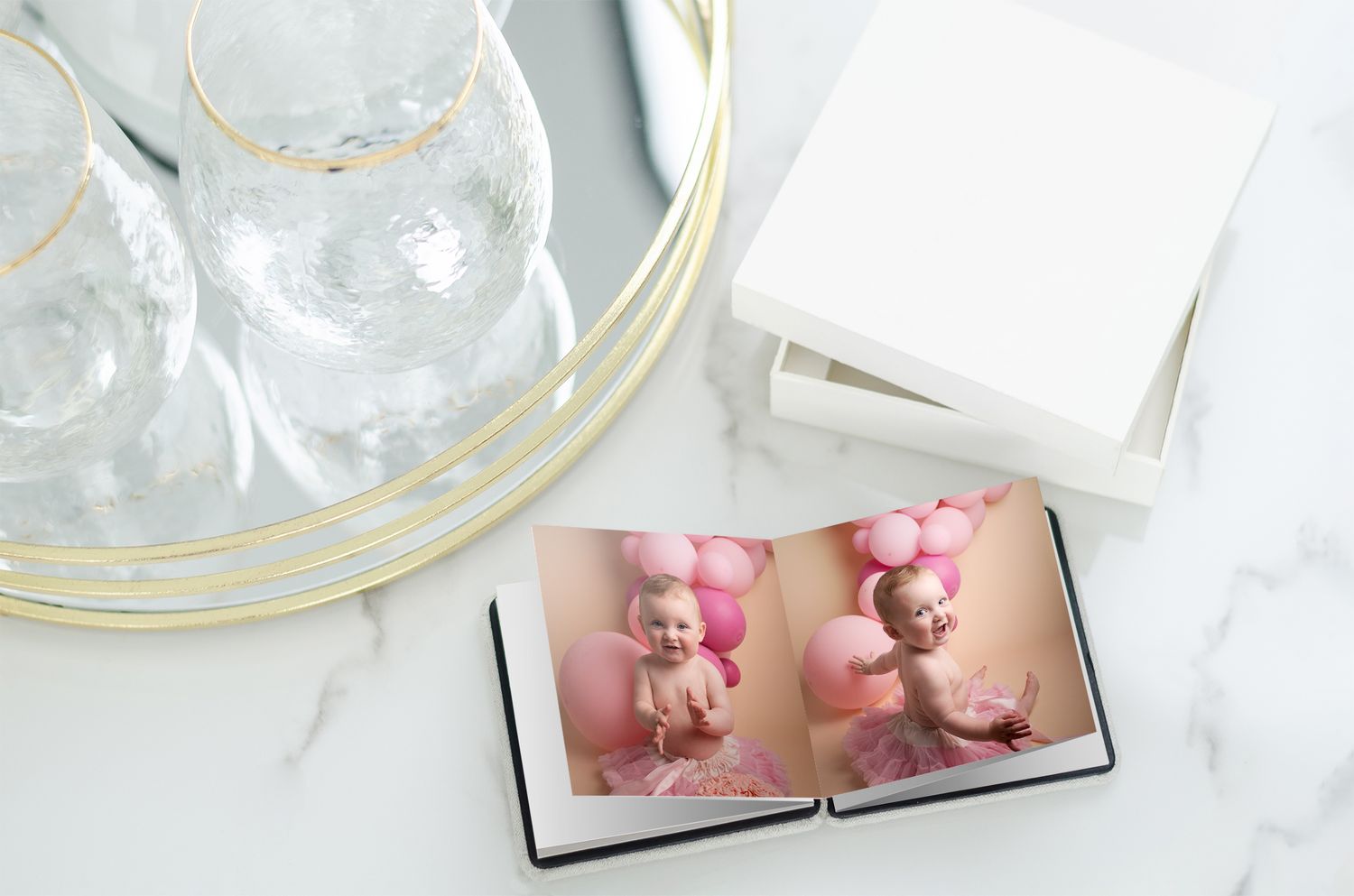 Mini story book newborn