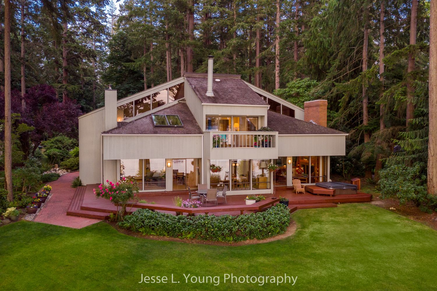 Drone aerial photography in Seattle