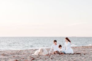 Perth lifestyle photographer golden hour portrait.