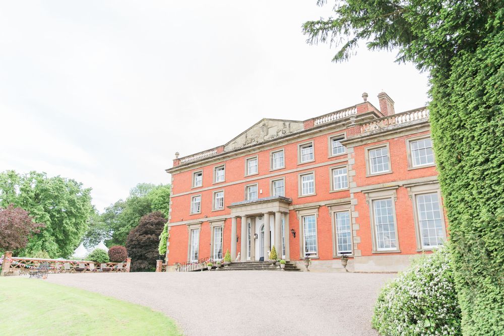 Hayley Elizabeth Photography Homme House Wedding Photographer West Midlands Micro wedding view of house