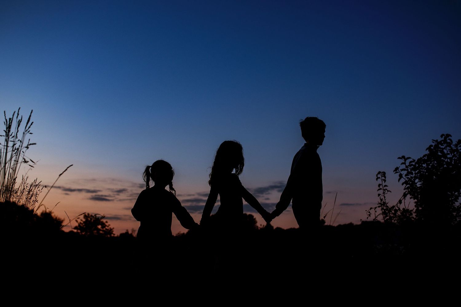 Family Silhouette Photo Lancaster, Pa