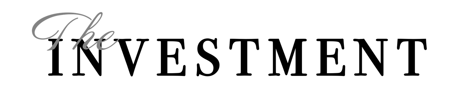 Decorative text showing 'The' in silvery metallic cursive lettering on dark background.