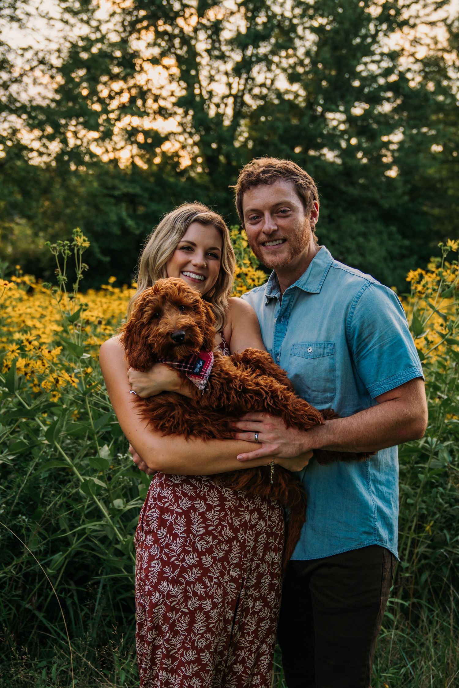 mini goldendoodle pet photographer in Cincinnati Oh Dog photos Dayton Ohio Couples photography near me Indian Hill