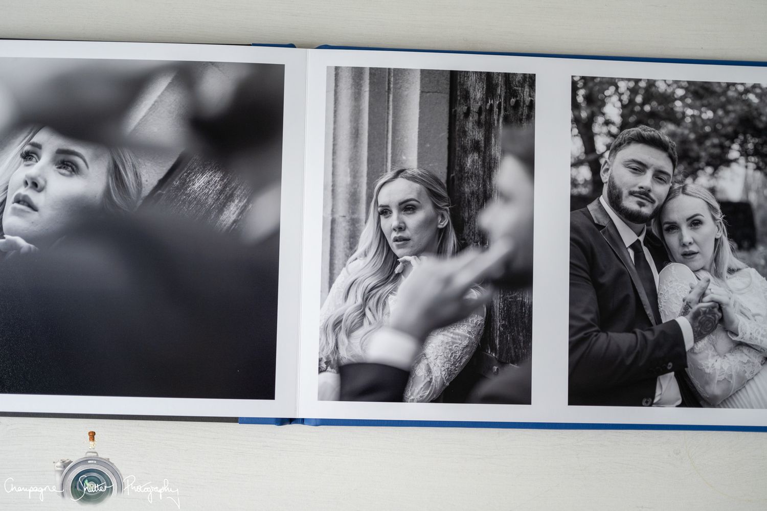 Wedding album in Yorkshire.