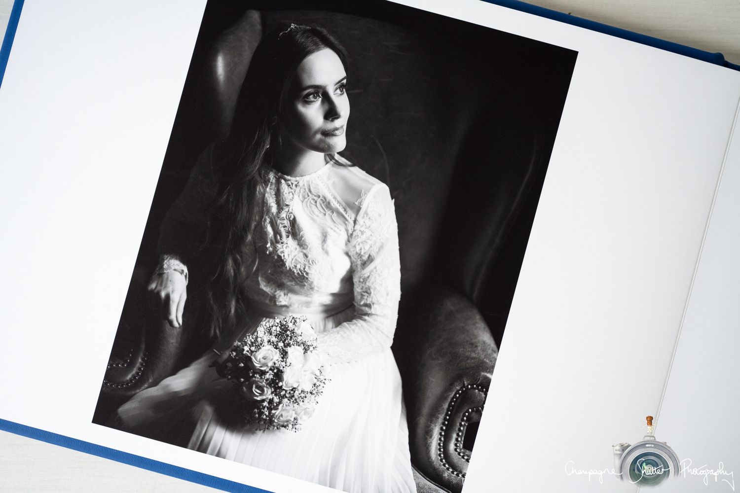 Wedding album in Yorkshire.