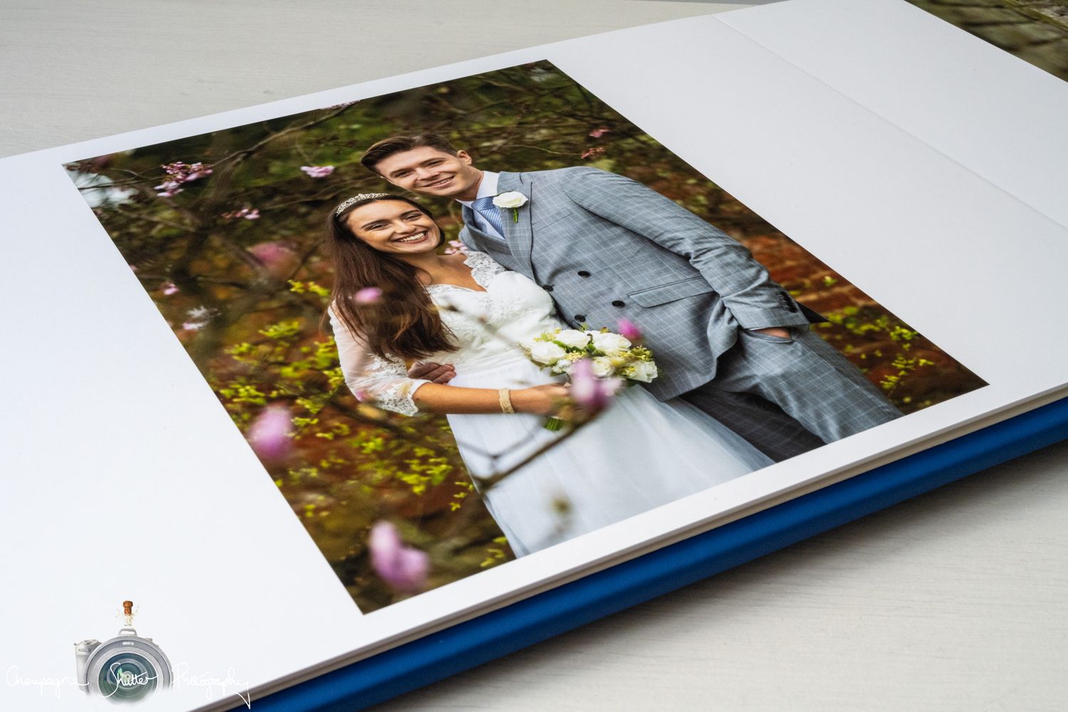 Wedding album in Yorkshire.
