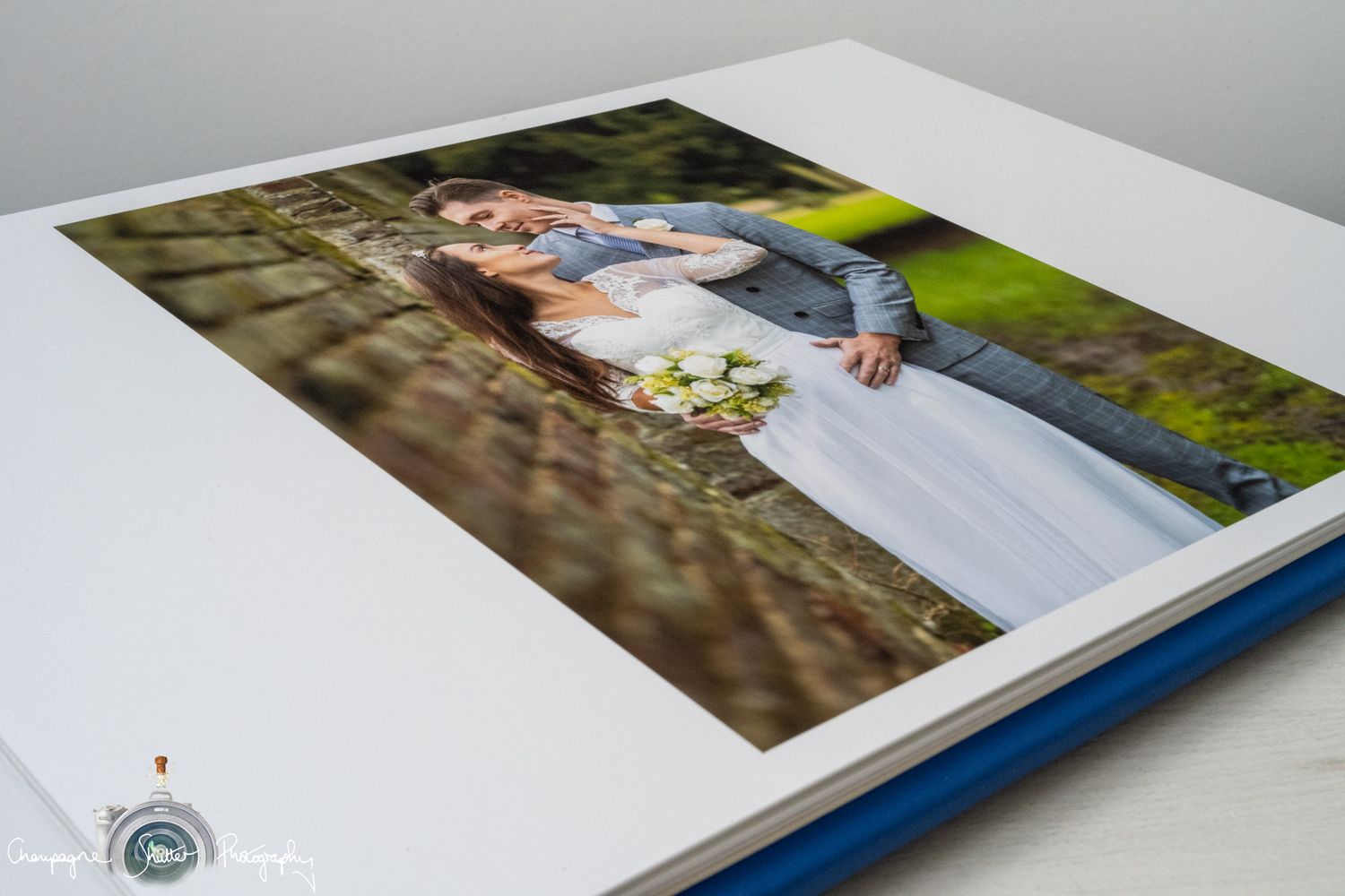 Wedding album in Yorkshire.