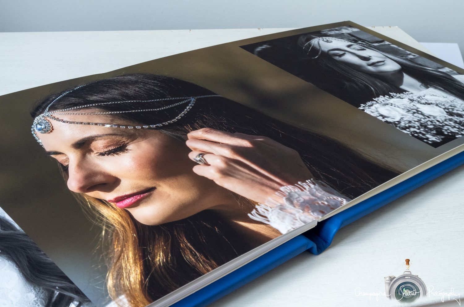 Wedding album in Yorkshire.