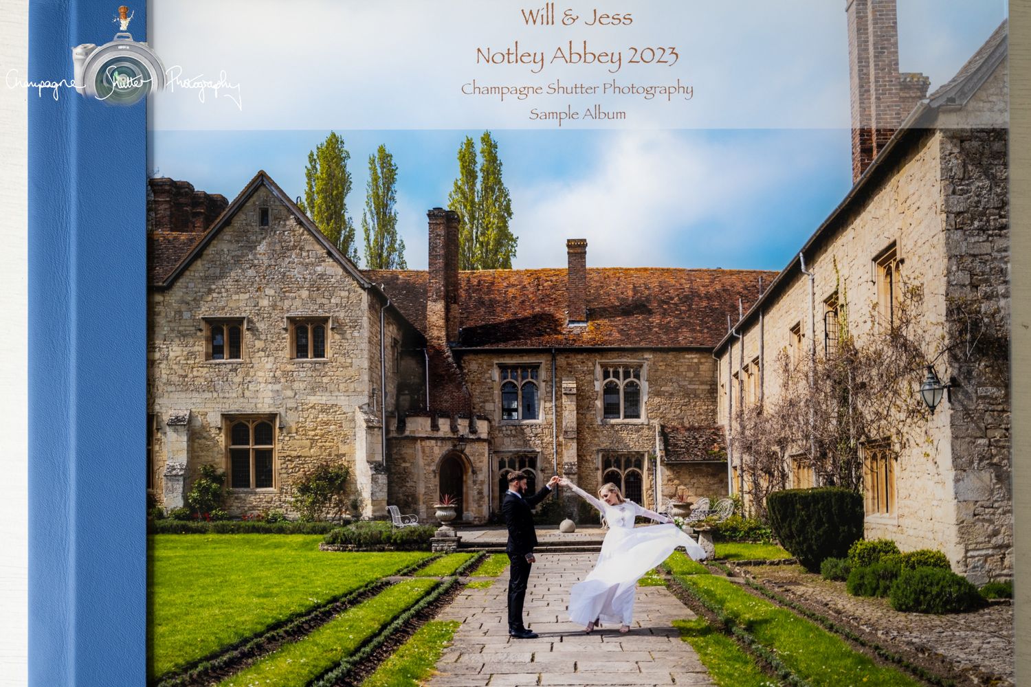 Wedding album in Yorkshire.