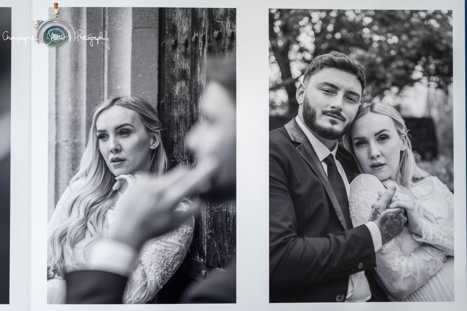Wedding album in Yorkshire.