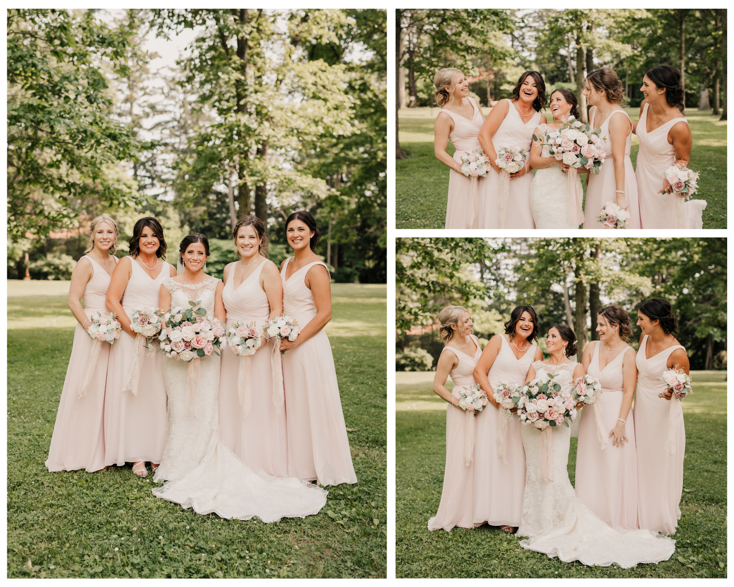 Ohio Wedding, Ohio Photographer, Wedding Photographer, Camden Falls, Bridesmaids Photos